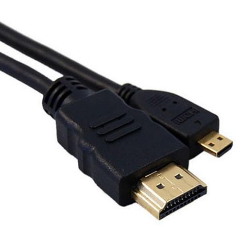 Caruba HDMI - Micro HDMI High Speed 5 meter, Computers en Software, Pc- en Netwerkkabels, Nieuw, Ophalen of Verzenden