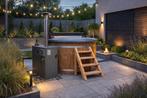 TICRA Hottub met Biokachel – duurzaam, ruim en snel warm, Tuin en Terras, Ophalen of Verzenden, Nieuw, Pomp, Vast