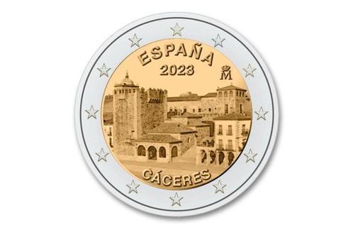 2 euro UNESCO Caceres 2023 - Spanje, Postzegels en Munten, Munten | Europa | Euromunten, Verzenden