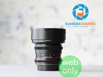 Samyang 8mm T3.8 Fisheye CS II (Canon EF) - 1 jaar garantie! beschikbaar voor biedingen