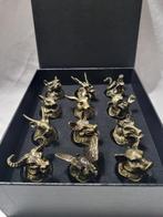 Drankservies (12) - Metaal - mystieke dieren