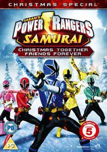 Power Rangers Samurai: Christmas Together, Friends Forever, Cd's en Dvd's, Dvd's | Overige Dvd's, Zo goed als nieuw, Verzenden