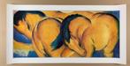 Franz Marc (1880-1916) - Yellow Horses, 1912 - Artprint -