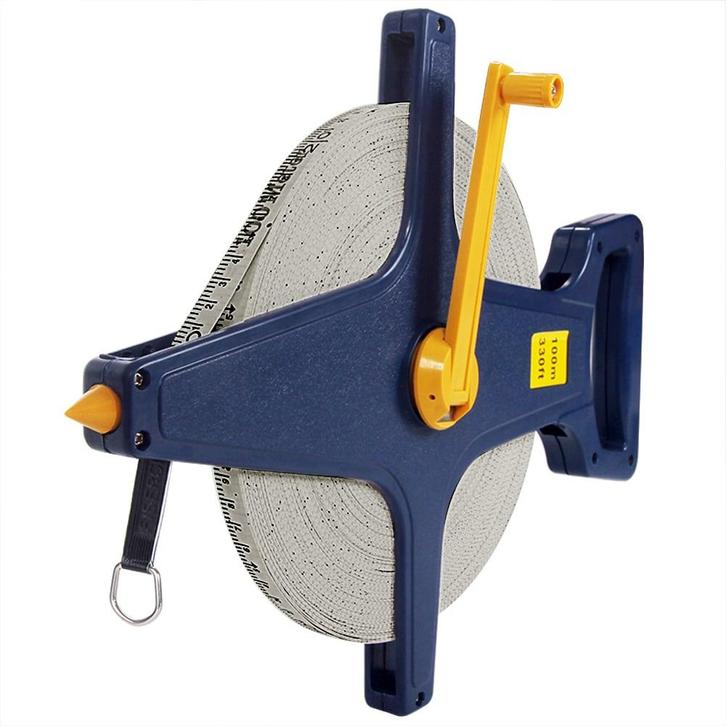 Meetlint 100 meter (Gereedschap, Voor in Huis, Partytenten), Doe-het-zelf en Verbouw, Gereedschap | Handgereedschap, Nieuw, Verzenden