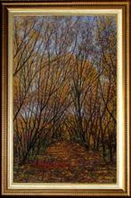 Paranskiy Arkadiy - Autumn on the banks of the Danube (4)., Antiek en Kunst