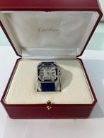 Cartier - Santos 100 Custom Diamond/Sapphire - 2656 - Heren, Nieuw