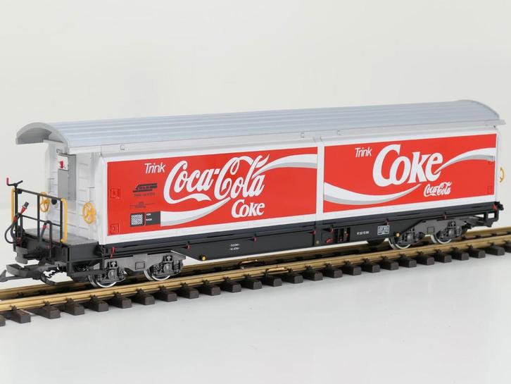 LGB 41570 Rhb Schiebewandwagen Trink Coca-cola,Limited Ed..., Hobby en Vrije tijd, Modeltreinen | Overige schalen, Overige typen