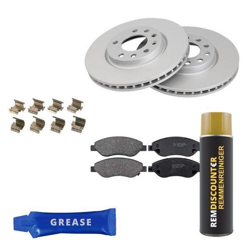 Voordeelset Remschijven + Remblokken OPEL CORSA 1.7 CDTI voo, Auto-onderdelen, Klein materiaal, Nieuw, Verzenden