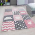 Kindervloerkleed | Kids | Patchwork | Roze | 160x230 cm, Huis en Inrichting, Verzenden, Nieuw
