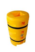 Column Sentry kunststof kolombeschermer  -  Geel  -, Verzenden