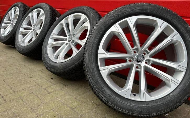 Nieuwe originele 20 inch Audi velgenset E-tron (Q7/Q8) 5×112, Auto-onderdelen, Banden en Velgen, 20 inch, Winterbanden, 255 mm