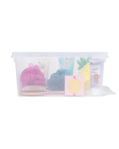 HEMA Opbergbox Madrid transparant 14L, Huis en Inrichting, Kasten | Overige, Nieuw, Verzenden