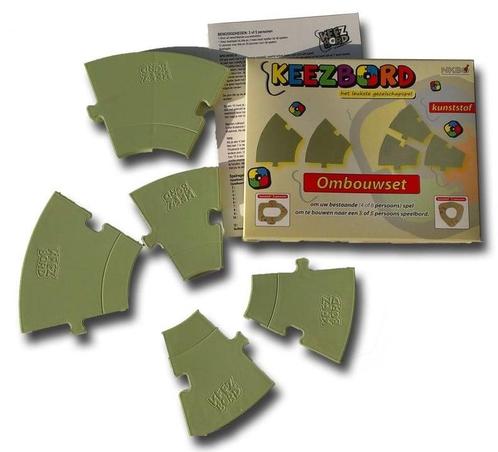 Keezbord Ombouwset 3-5-7 Personen Kunststof | Keezbord -, Hobby en Vrije tijd, Gezelschapsspellen | Bordspellen, Nieuw, Verzenden