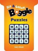 Sit & Solve: Sit & Solve BOGGLE Puzzles by Gary Disch, Verzenden, Gelezen, Gary Disch