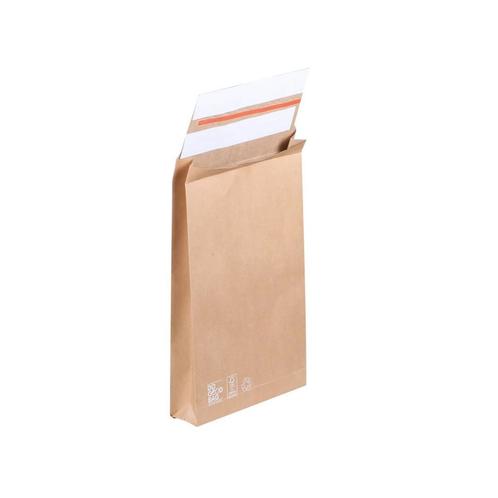 Papieren Verzendzak 380x480mm Dubbele Sluitstrip - 100 stuks, Zakelijke goederen, Partijgoederen en Retail | Verpakking en Verzending