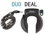 Duo Deal AXA Defender Ringslot +RLC 140 insteekketting, Nieuw, AXA, Verzenden