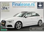 Audi A3 35 TFSI S-line Marge 150PK AUT Pano Clima LED €382pm, Auto's, Automaat, Overige carrosserieën, Wit, Nieuw