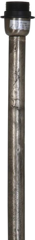 2dekans | light & living vloerlamp undai donker ruw nikkel –, Ophalen of Verzenden, Zo goed als nieuw