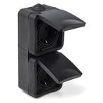 Stopcontact voor buiten | Q-link (Randaarde, Zwart), Verzenden, Nieuw