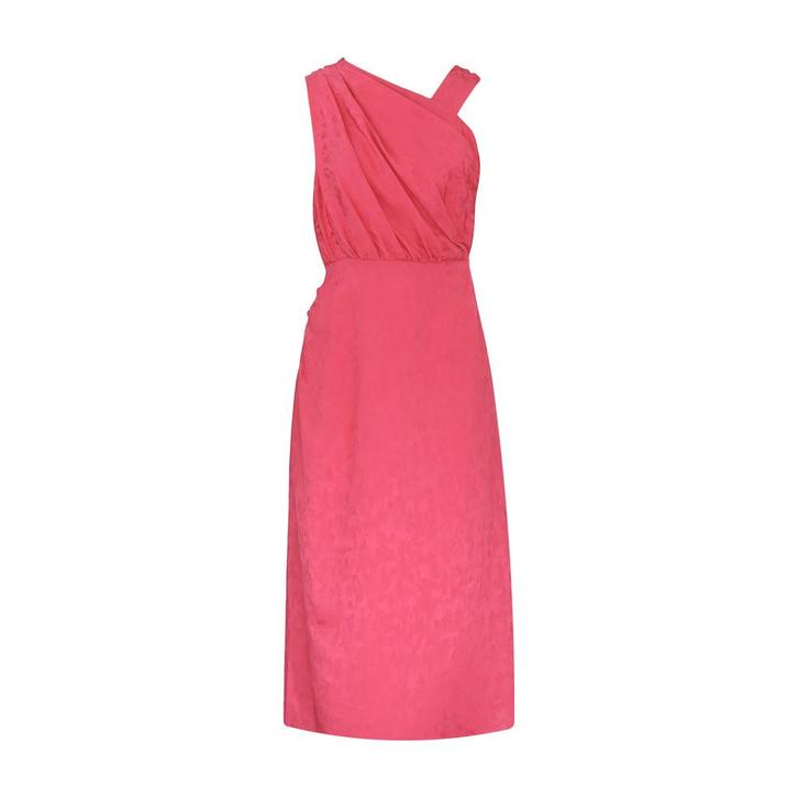 MSGM • roze midi jurk • XS (IT40), Kleding | Dames, Jurken, Roze, Nieuw, Maat 34 (XS) of kleiner, Verzenden