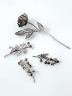 Miniatuur beeldje - mughetti e rosa (4) - .925 zilver