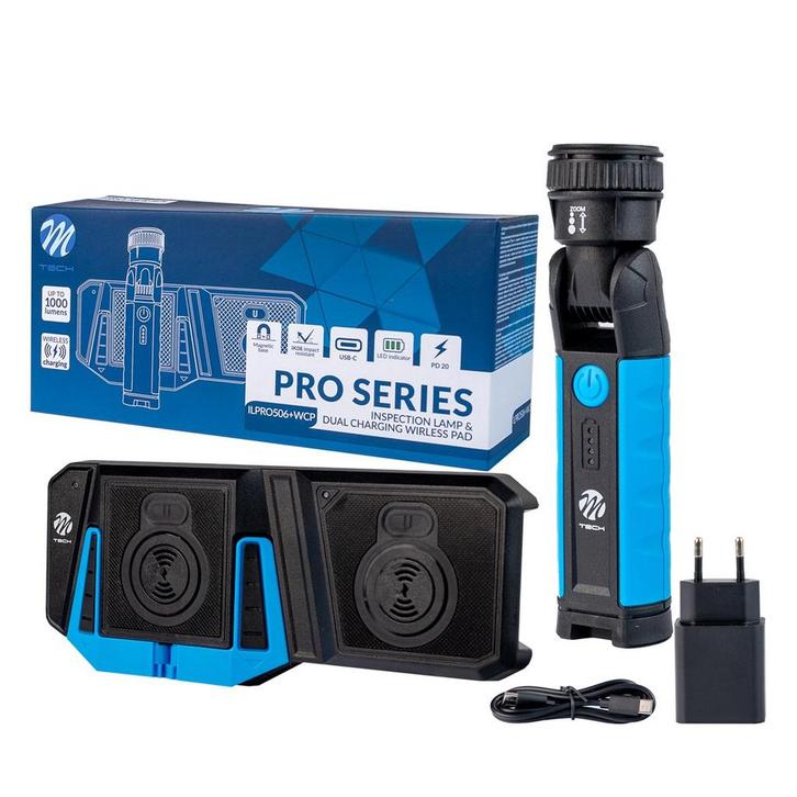 M-Tech PRO Inspectielamp kit - ILPRO506 + ILPRO500, Auto-onderdelen, Verlichting, Nieuw, Verzenden