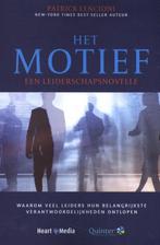 9789089840141 Het Motief | Tweedehands, Boeken, Verzenden, Zo goed als nieuw, Patrick Lencioni