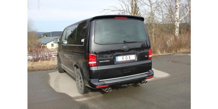 FOX VW Bus T5/ T6 4motion einddemper uitgang rechts/links -, Auto-onderdelen, Uitlaatsystemen, Nieuw, Verzenden