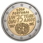Portugal 2 Euro Verenigde Naties 2020, Postzegels en Munten, Verzenden