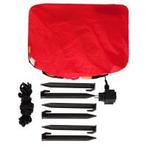 Grote opblaasbare kerstman met arreslee - met LED verlich..., Diversen, Kerst, Verzenden, Nieuw