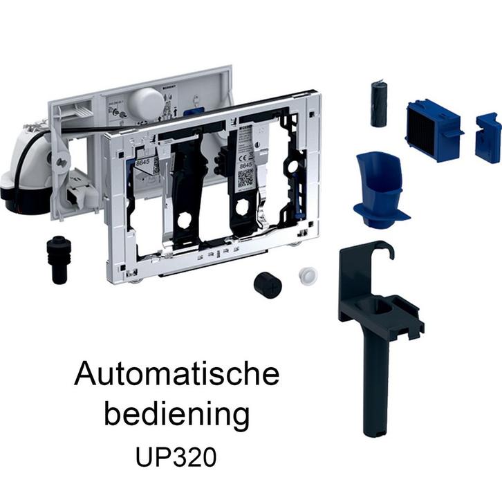 Geurzuiveringsmodule Geberit Duofresh Met Toiletstickhouder, Doe-het-zelf en Verbouw, Sanitair, Overige typen, Nieuw, Chroom, Ophalen of Verzenden