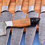 Keukenmes - Chefs knife - Olijfhout en zwart G10