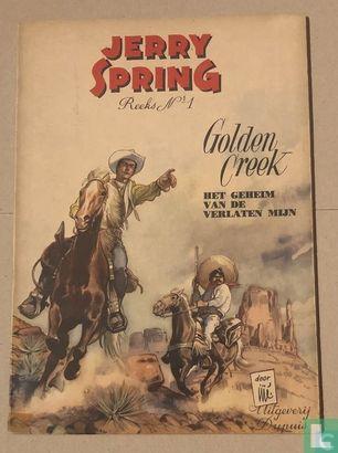 Jerry Spring - Golden Creek - Het geheim van de verlaten..., Boeken, Stripboeken, Zo goed als nieuw, Eén stripboek, Verzenden