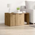 vidaXL Kattenbakkast 80x50x45 cm bewerkt hout artisanaal, Verzenden, Nieuw