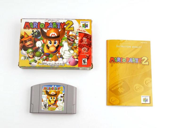 Mario Party 2 (NTSC) [Nintendo 64], Spelcomputers en Games, Games | Nintendo 64, Zo goed als nieuw, Ophalen of Verzenden