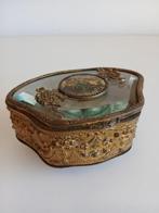 XIX - Sieradendoos - Legering, Glas, Porselein - Geen, Antiek en Kunst