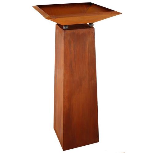 Plantenzuil 85 cm met diverse schalen | Tuindecoratie kolom, Huis en Inrichting, Woonaccessoires | Wanddecoraties, Nieuw, Verzenden