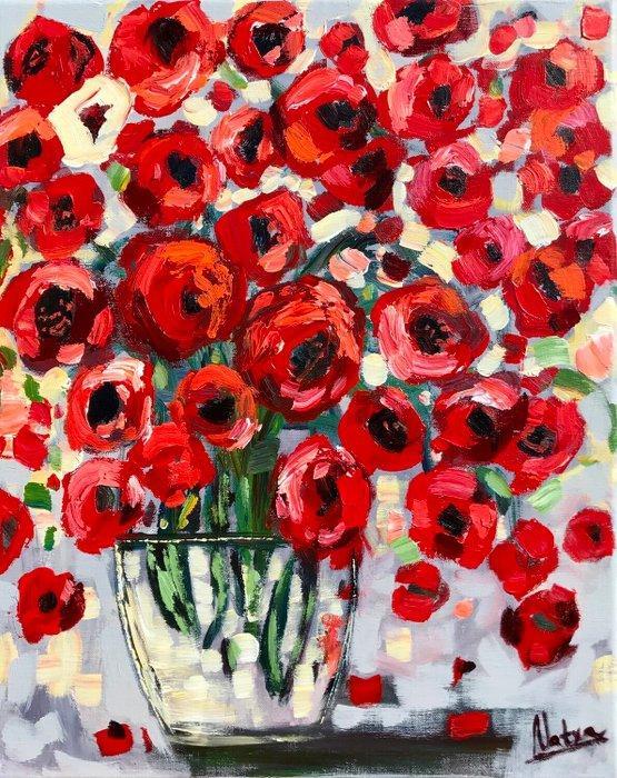 NTX Studio - Flames of Spring, Antiek en Kunst, Kunst | Schilderijen | Modern
