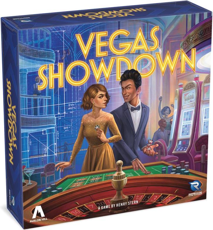 Vegas - Showdown Board game | Renegade - Gezelschapsspellen, Hobby en Vrije tijd, Gezelschapsspellen | Bordspellen, Nieuw, Verzenden