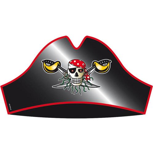 Piratenhoeden 8st, Hobby en Vrije tijd, Feestartikelen, Nieuw, Verzenden
