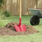 vidaXL Schep Hoofd 4 pcs Rood 39,5 x 27,5 cm Gepoedercoat, Verzenden, Nieuw