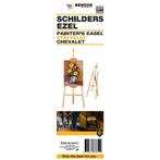 Benson Staande houten schildersezel - verstelbare hoogte..., Hobby en Vrije tijd, Schilderen, Ophalen of Verzenden, Nieuw