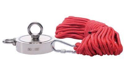 Vismagneet 450kg inclusief 20mtr touw, Doe-het-zelf en Verbouw, Overige Doe-het-zelf en Verbouw, Nieuw, Verzenden