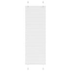 vidaXL Plissé rolgordijn 40x100 cm stofbreedte 39,4 cm, Verzenden, Nieuw, Wit