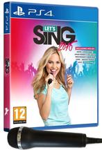 Lets Sing 2016 + Microfoon PS4 Garantie & morgen in huis!, Ophalen of Verzenden, 1 speler, Zo goed als nieuw