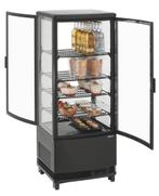 Bartscher Mini-koelvitrine | 98L | 4 Niveaus | Led | 425x425, Witgoed en Apparatuur, Ophalen of Verzenden, Nieuw