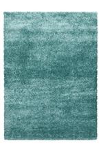 Shaggy Vloerkleed | Brilliant | Aqua | 280x370 cm, Verzenden, Nieuw