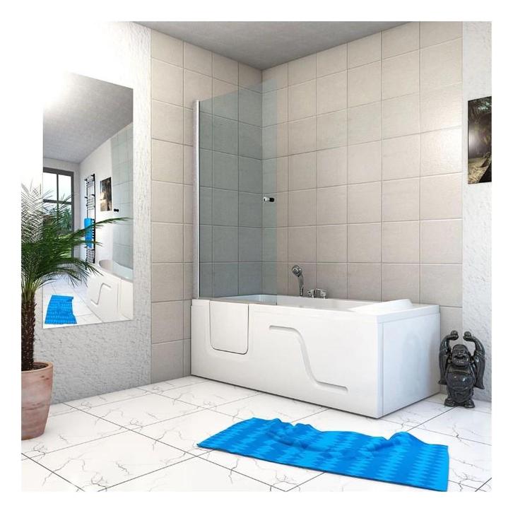 Instapbad Ligbad Fino 150X75X54 Links (Instapbaden), Doe-het-zelf en Verbouw, Sanitair, Nieuw, Ophalen of Verzenden