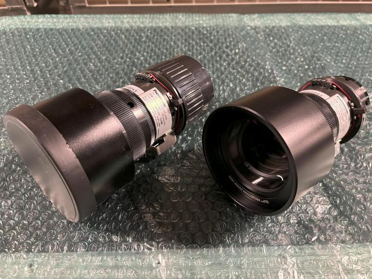 Panasonic ET-DLE 100 en ET-DLE 200 beamer lenzen, Audio, Tv en Foto, Beamers, Zo goed als nieuw, Full HD (1080), DLP