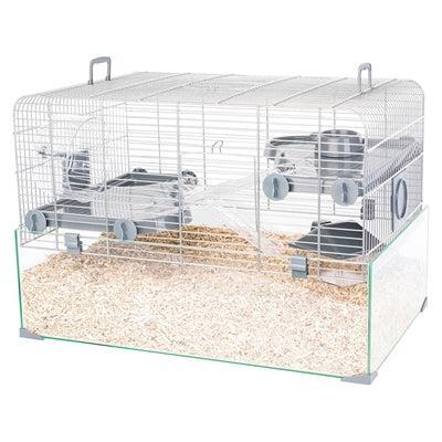 Zolux Knaagdierkooi Panas Grijs - 59X40X39 CM (451696), Dieren en Toebehoren, Knaagdieren en Konijnen | Hokken en Kooien, Verzenden